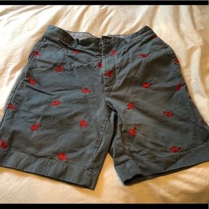 Men’s JCrew lobster shorts